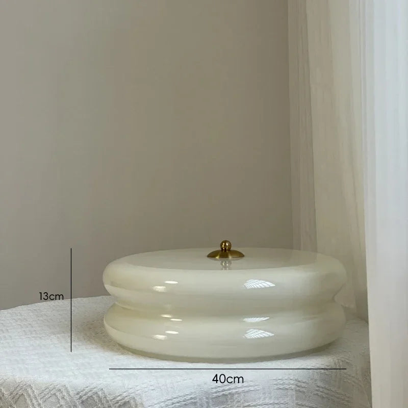 Glass Ceiling Bauhaus Down Light for Living Room, Dining Room, Bedroom