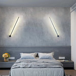 Modern Slim Wall Sconce & Ceiling Light for Bedroom Living Room