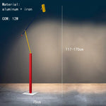 Rainbow Metal Floor Lamp - Height Adjustable, Rotating Joint for Bedroom and Children's Room