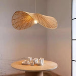 Bamboo Wabi Sabi Chandelier Pendant Lights for Home Décor
