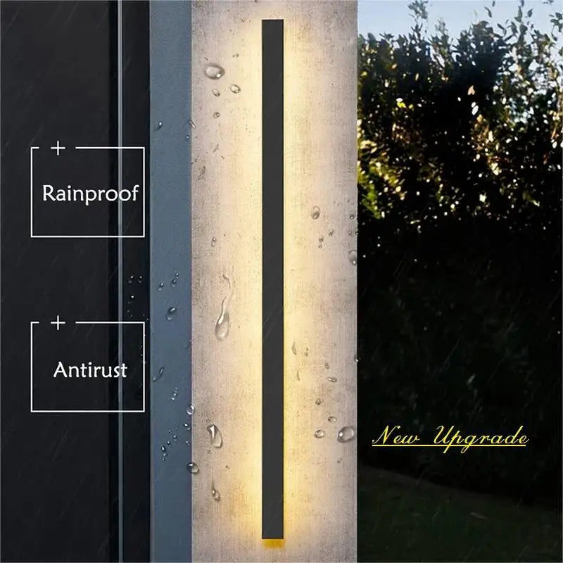 LED Outdoor Wall Light - Waterproof Aluminum Garden Porch Decorative Lighting