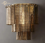 Sirene Glass Wall Lamps for Bathroom Living Room Bedroom Indoor Lighting
