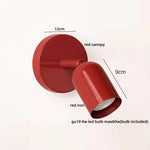 LED Wall Sconce Pull Chain Switch Cream Style Stair Light Fixture