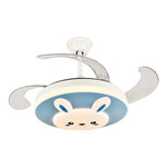 Simple Ceiling Fan With LED Light and Remote Control