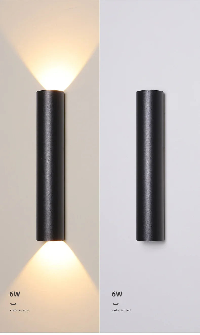 Modern Up and Down Wall Lamp for TV Background, Bedroom, Corridor, Stair & Home