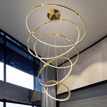 Modern LED Pendant Light Chandeliers for Living Room Staircase Lighting