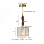 Afralia™ Glass LED Hanging Lamp | Minimalist Copper Pendant Light
