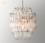 Natalia Glass Chandeliers Pendant Light Fixture - Modern Hanging Lamps for Home