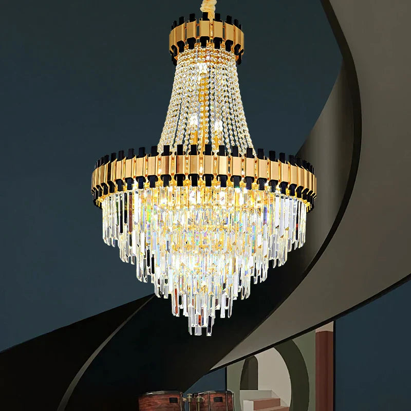 Main Living Room Crystal Chandelier - Post-modern Light Luxury Design