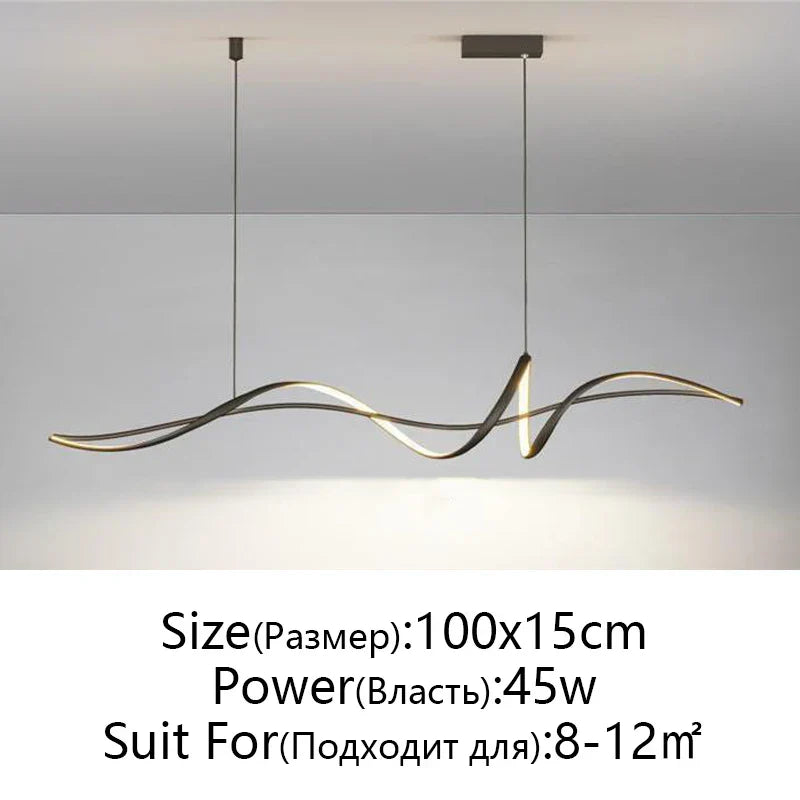 Nordic Pendant Lamp for Stylish Indoor Dining Room Lighting