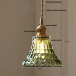 Wicker Glass LED Pendant Light - Modern Adjustable Fixture for Restaurant & Coffee Bar