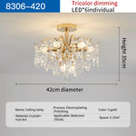 Crystal Chandelier: Luxury French Retro Charm, Modern & Romantic Lighting