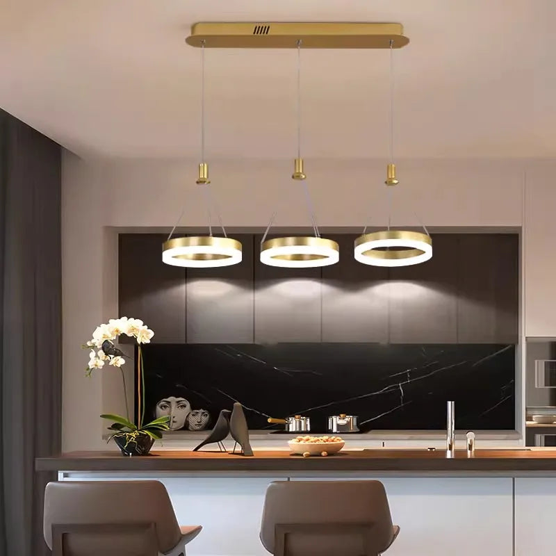 Modern LED Pendant Light for Living Room and Dining Room Chandeliers