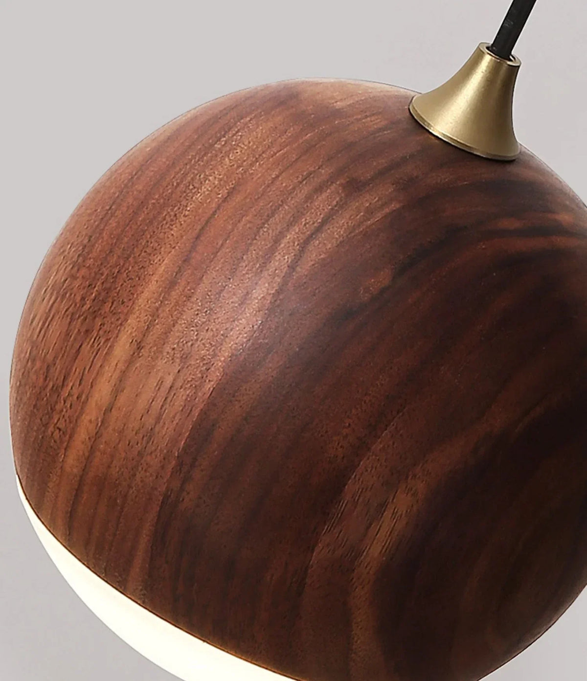 LED Walnut Wood Wall Light Sconce with Adjustable Acrylic Lamparas