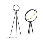 Modern Circle LED Floor Lamp for Bedroom Living Room Decor