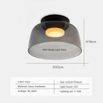 Glass Ceiling Chandelier - Luxury Nordic LED Ceiling Lamp