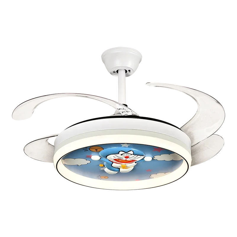 Dimmable Smart Home LED Ceiling Fan Light with Remote Control