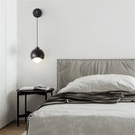 Copper Strip Wall Lamp Modern Nordic Style for Bedroom and Restaurant
