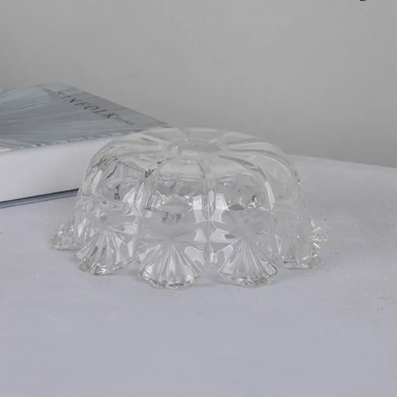 Clear Glass LED Wall Light - Modern Nordic Design
