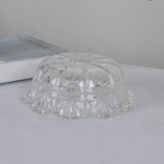 Clear Glass LED Wall Light - Modern Nordic Design