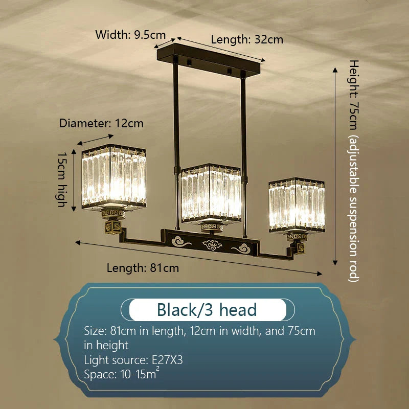 Luxury Crystal Chandelier for Living Room Dining Bedroom Hall Home Lighting