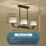 Luxury Crystal Chandelier for Living Room Dining Bedroom Hall Home Lighting