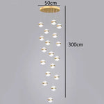 Modern Pendant Light Chandeliers for Living Room Staircase LED Indoor Lighting