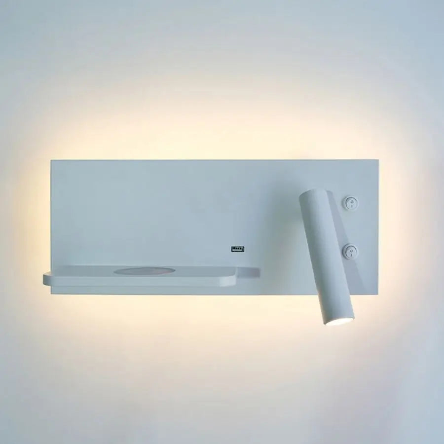 Wireless Charger Adjustable Headboard Spotlights