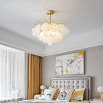 Modern Black Gold All-Copper Chandelier for Living Room Restaurant Nordic Minimalist