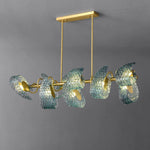 Blue Queen Crystal Glass Chandelier for Staircase Lighting
