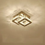 Crystal LED Ceiling Lamps Modern Chandeliers for Home Room Decor
