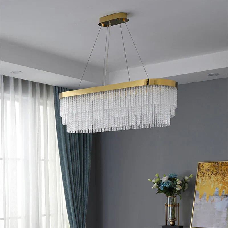 Crystal Pendant Light - Luxury Nordic Lamp for Home and Restaurant