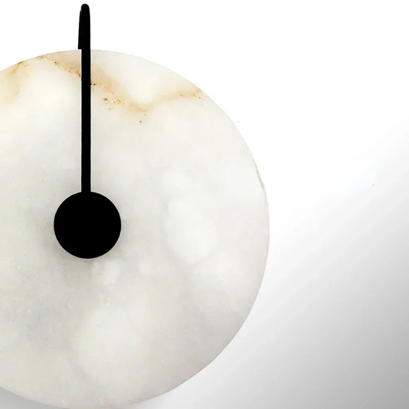 LED Marble Wall Sconce Light Fixture for Living Room Bedroom Decor