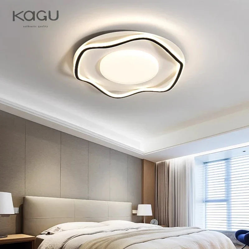LED Chandelier: Minimalist Design for Bedroom, Dining Room, Living Room - Modern Ceiling Light