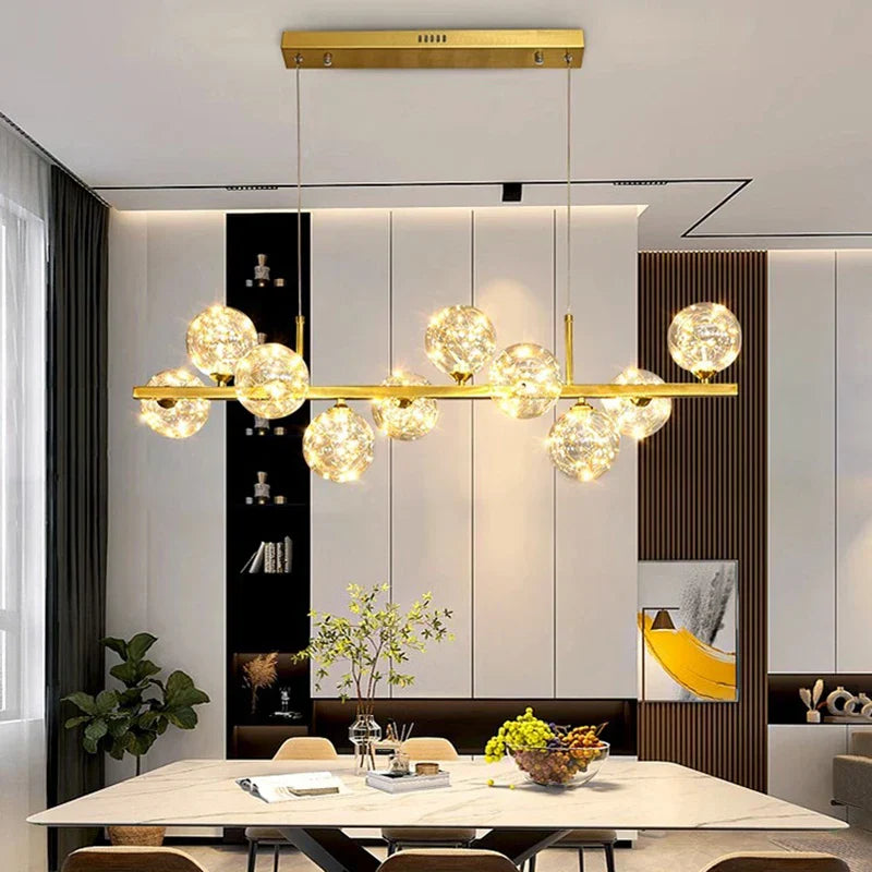 Modern Home Pendant Chandelier Ceiling Lamp for Indoor Dining Room Lighting