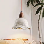 Nodric LED Pendant Lamp Cement & Wood Hanging Light