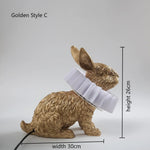 Rabbit LED Table Lamp: Modern Bedroom Bedside Light, Living Room Decor