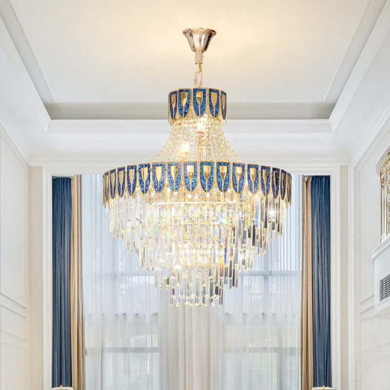 Shell Art Color Chandelier Luxury Lighting for Living & Dining Rooms