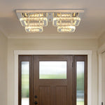 Crystal Ceiling Chandelier: Luxury LED Pendant Lighting for Modern Living Room Decor