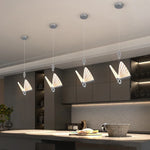 Butterfly LED Chandelier Pendant Light for Modern Living and Dining Spaces