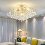 Crystal Luxury Chandelier: Nordic Style Living Room Dining Bedroom Lamp