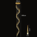 Nordic Home Decoration Stair Chandelier Living Room Dining Pendant Lights Ceiling Lighting