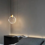Modern Crystal Pendant Light for Bedroom and Living Room Decor