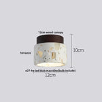 Wabi Sabi LED Ceiling Lights for Corridor, Stair, Restaurant, Terrazzo, Marble Stone & Wood