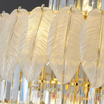 Luxury Spiral Staircase Chandelier for Duplex Villa Hall and Hotel Project