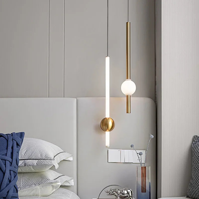 Nordic Simple LED Pendant Lamp | Living Room Bedroom Kitchen Restaurant Decor