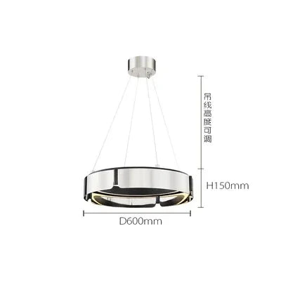 LED Chandelier: Modern Minimalist Pendant Light for Living, Dining, Kitchen, Bedroom