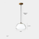 Glass Jelly Pendant Lamp for Living Room Kitchen Dining - Denmark Suspension Light