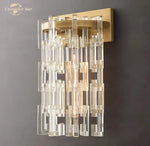 Marignan Round Crystal LED Wall Sconce Light - Modern Cristal Wall Lamp