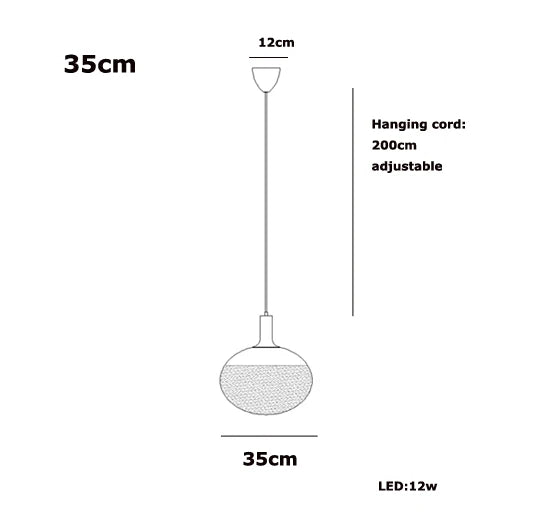 White Glass Chandelier Lighting Hanging Lamp for Dinning Room Staircase